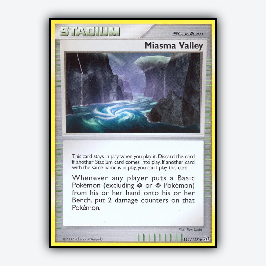 Miasma Valley 111/127 - Platinum Set - Card Rug