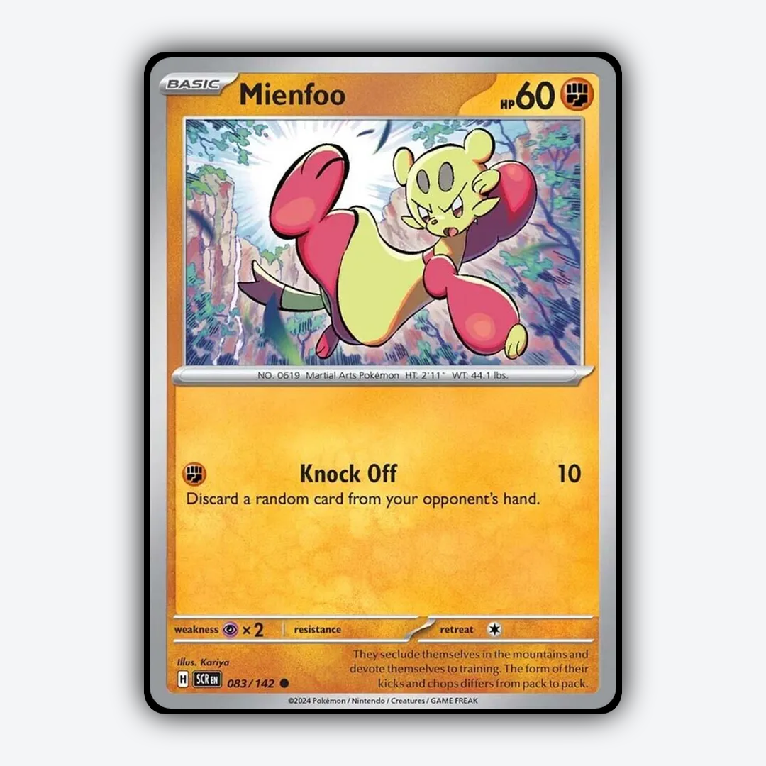 Mienfoo 083/142 - Stellar Crown Set - Card Rug