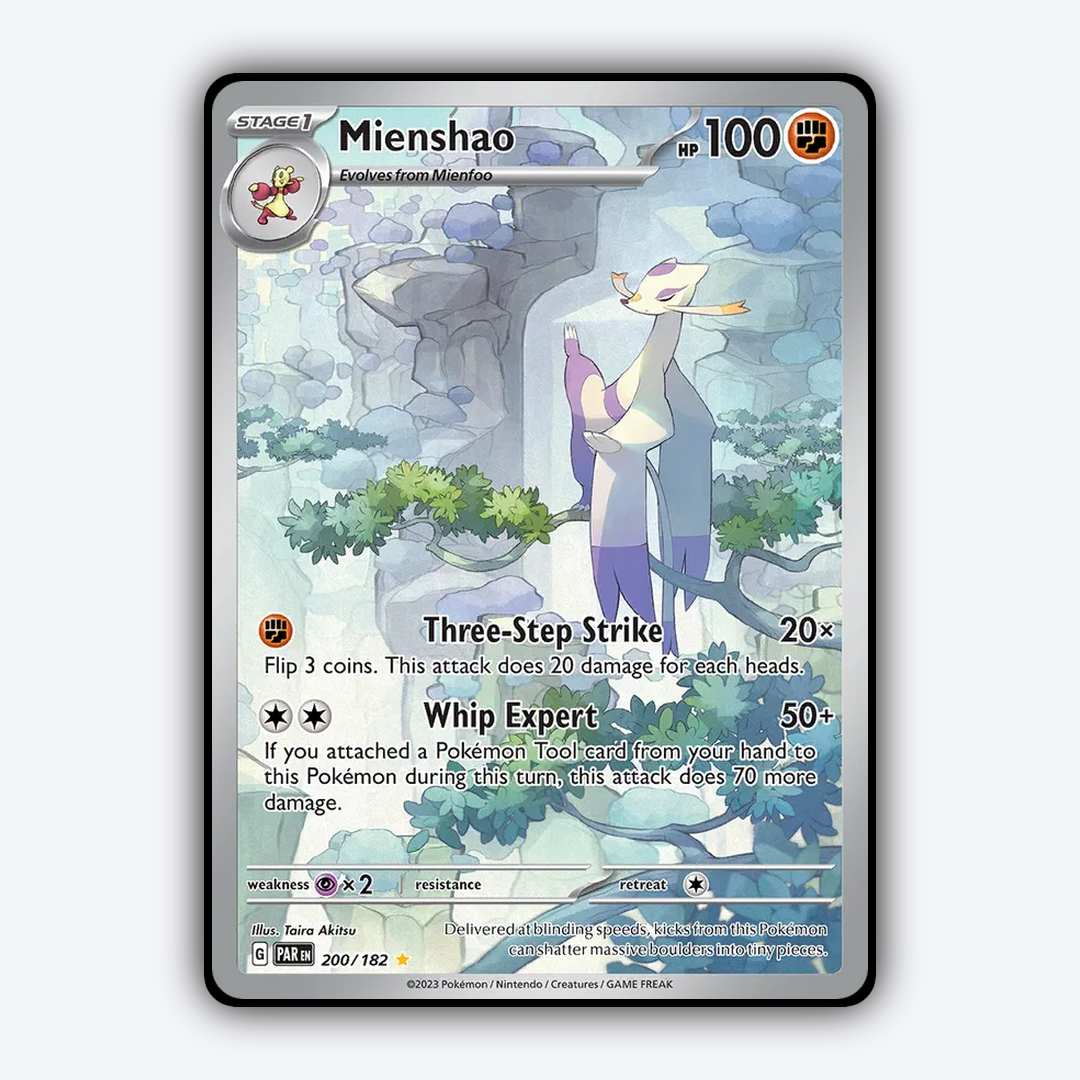 Mienshao #200 - Paradox Rift Set - Card Rug