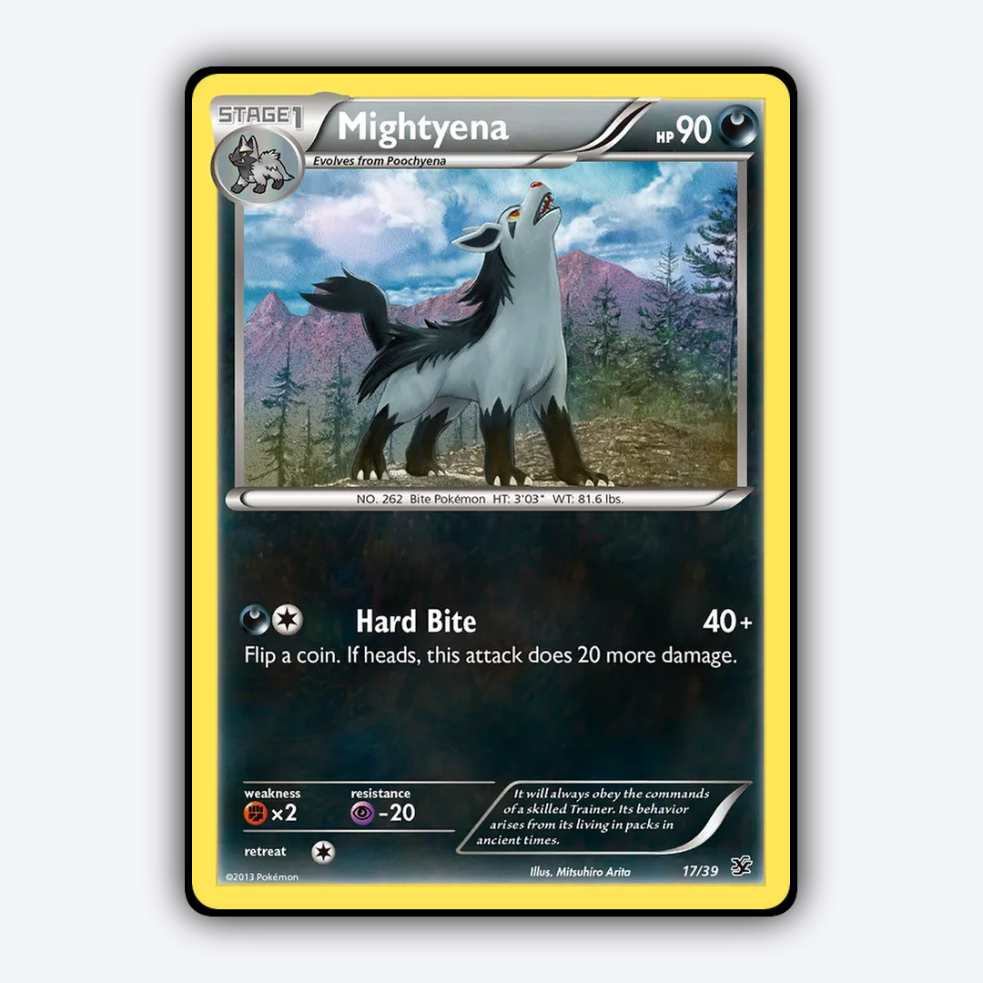 Mightyena 017/39 - Kalos Starter Set - Card Rug