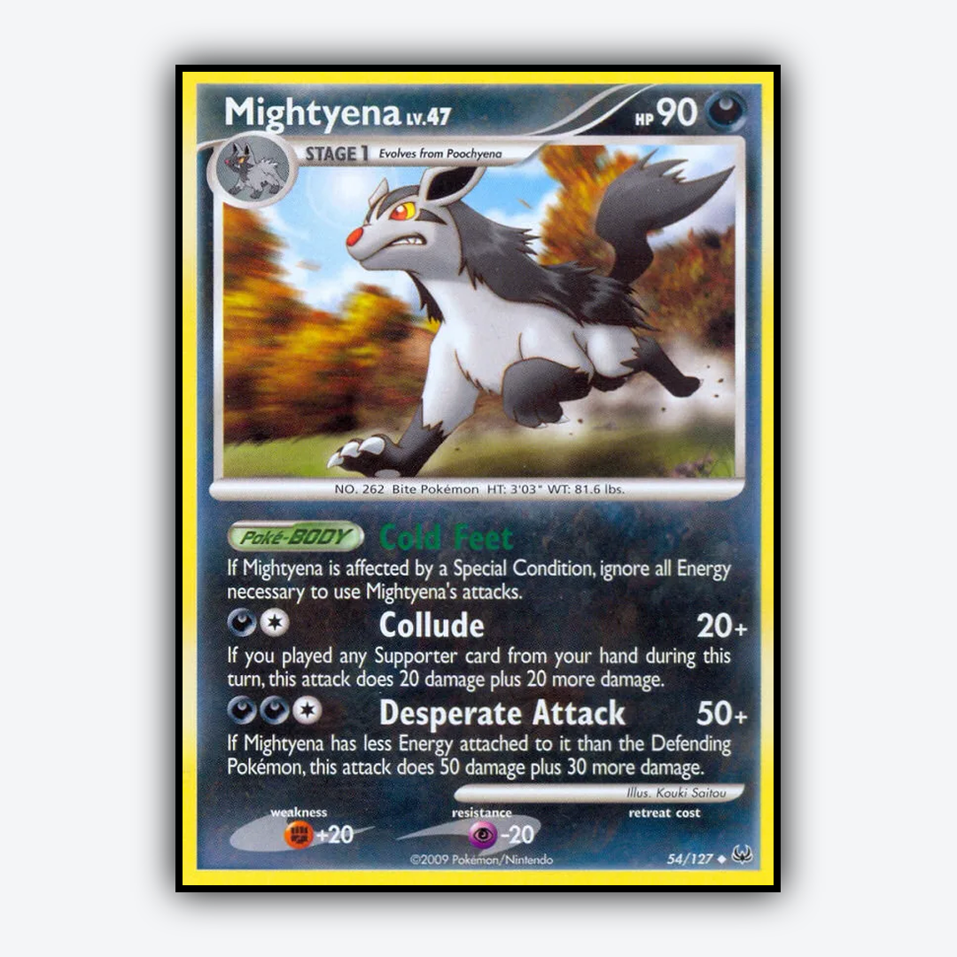 Mightyena 054/127 - Platinum Set - Card Rug
