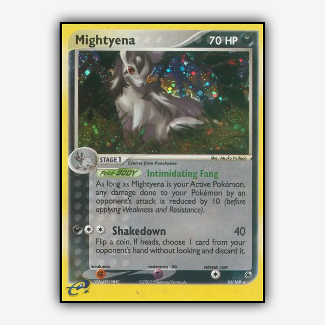 Mightyena 010/109 - Ruby & Sapphire Set - Card Rug