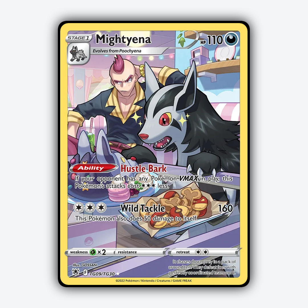Mightyena TG009/30 - TG009/30 Astral Radiance Trainer Gallery Set - Card Rug