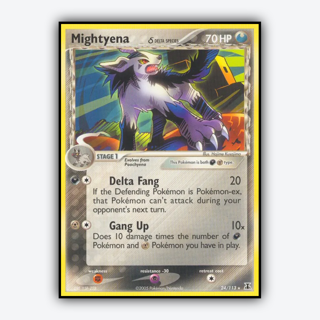 Mightyena δ 024/113 - Delta Species Set - Card Rug