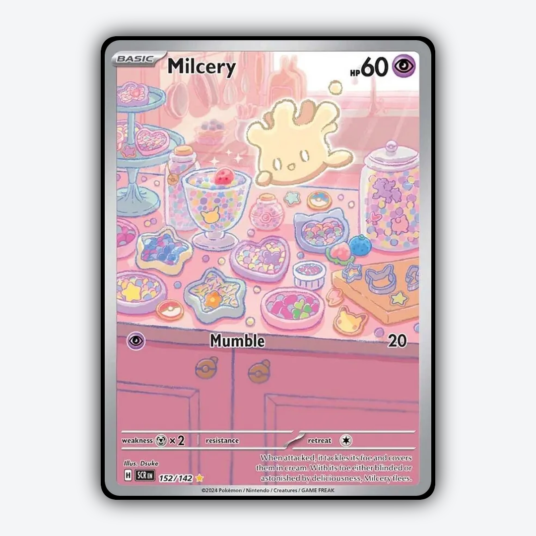 Milcery 152/142 - Stellar Crown Set - Card Rug