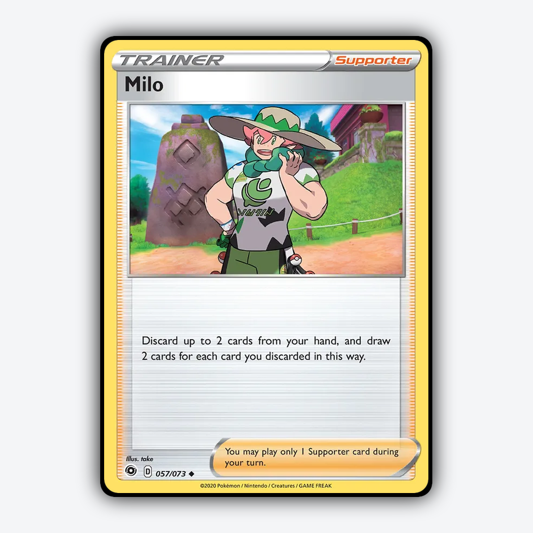 Milo 057/73 - Champion's Path Set - Card Rug