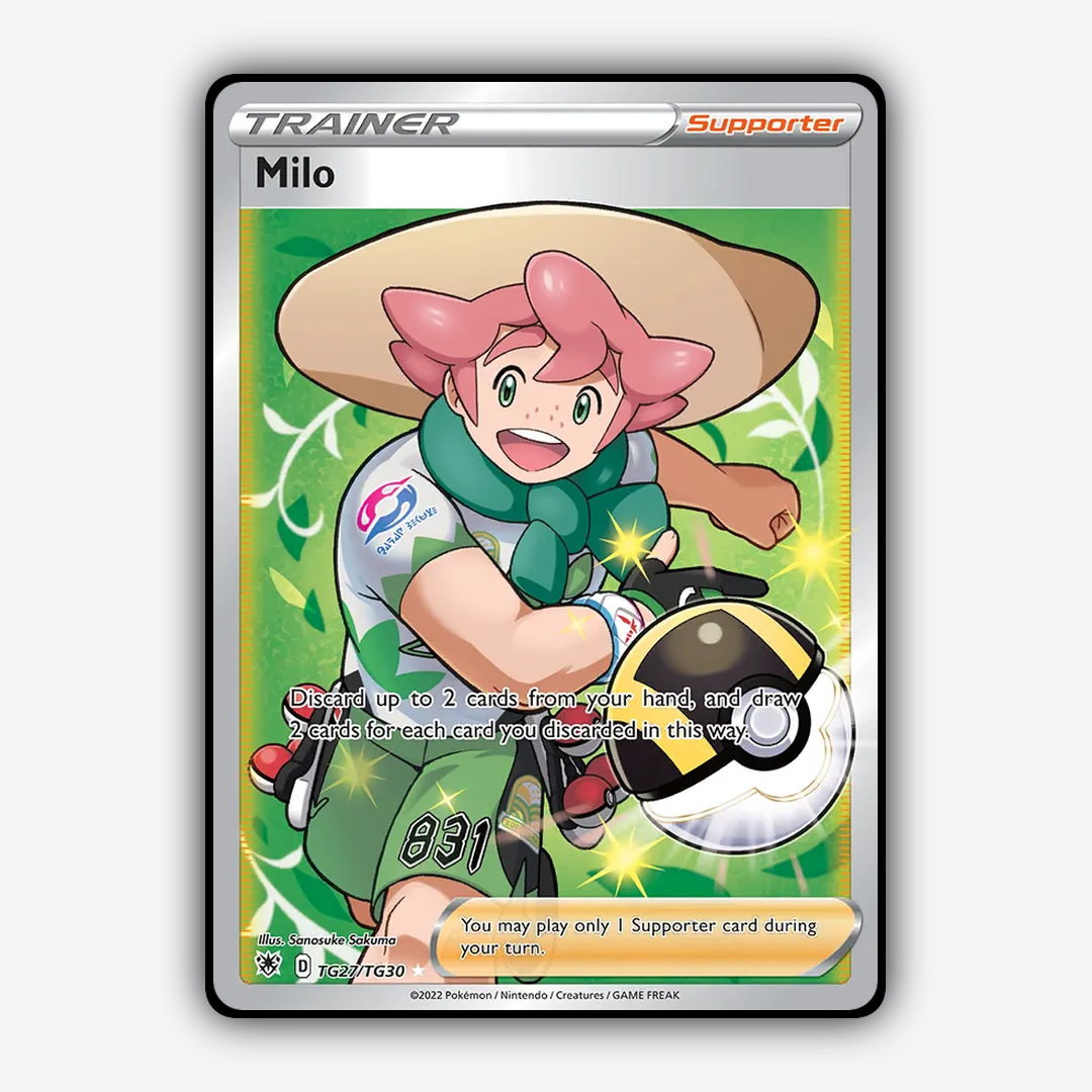 Milo TG027/30 - TG027/30 Astral Radiance Trainer Gallery Set - Card Rug