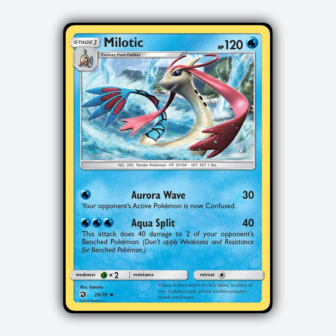Milotic 029/70 - Dragon Majesty Set - Card Rug