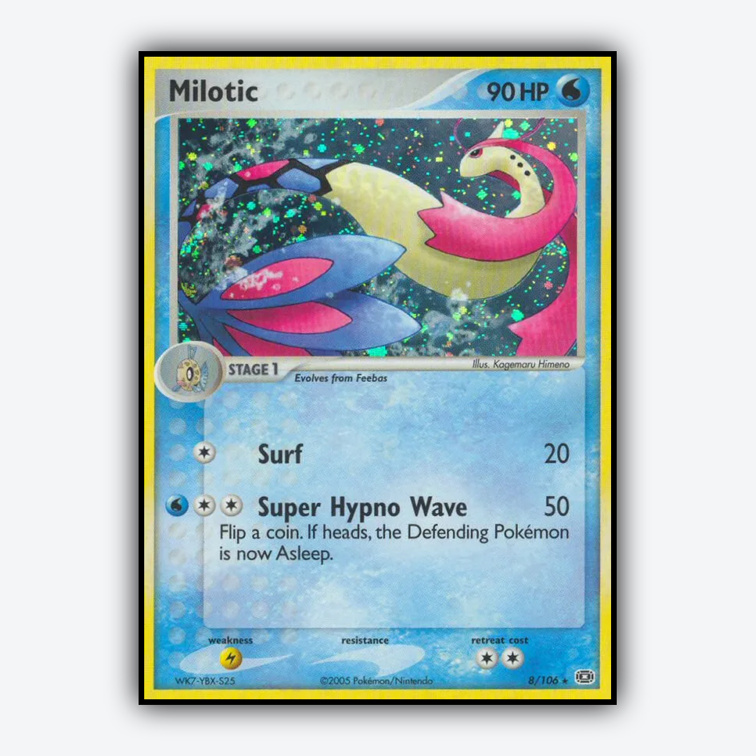 Milotic 008/106 - Emerald Set - Card Rug