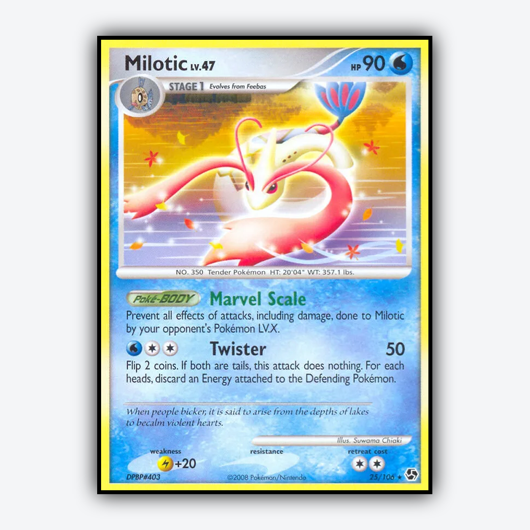 Milotic 025/106 - Great Encounters Set - Card Rug