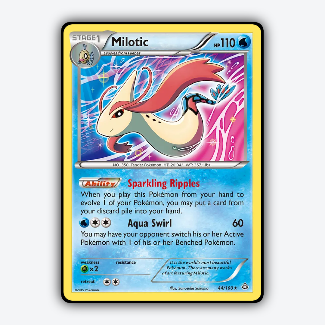 Milotic 044/160 - Primal Clash Set - Card Rug