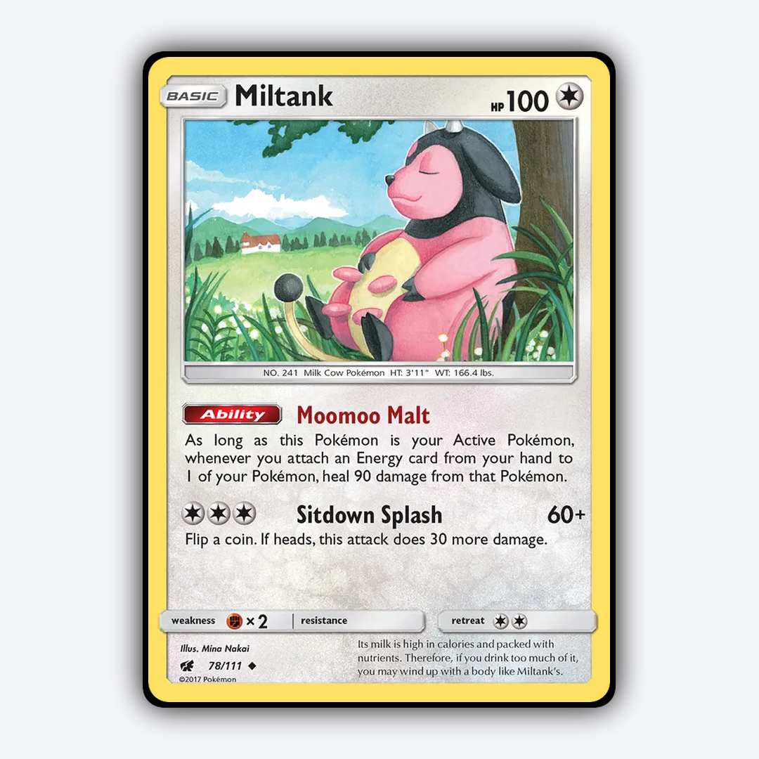 Miltank 078/111 - Crimson Invasion Set - Card Rug