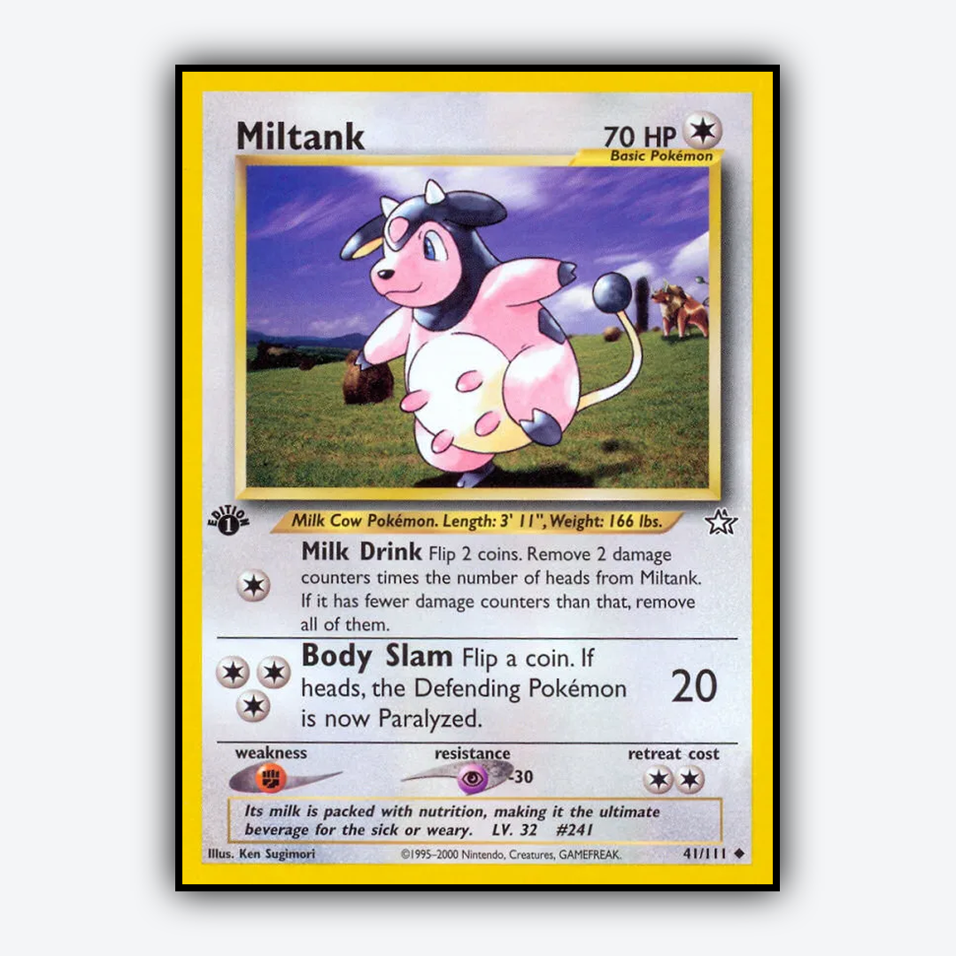 Miltank 041/111 - Neo Genesis Set - Card Rug