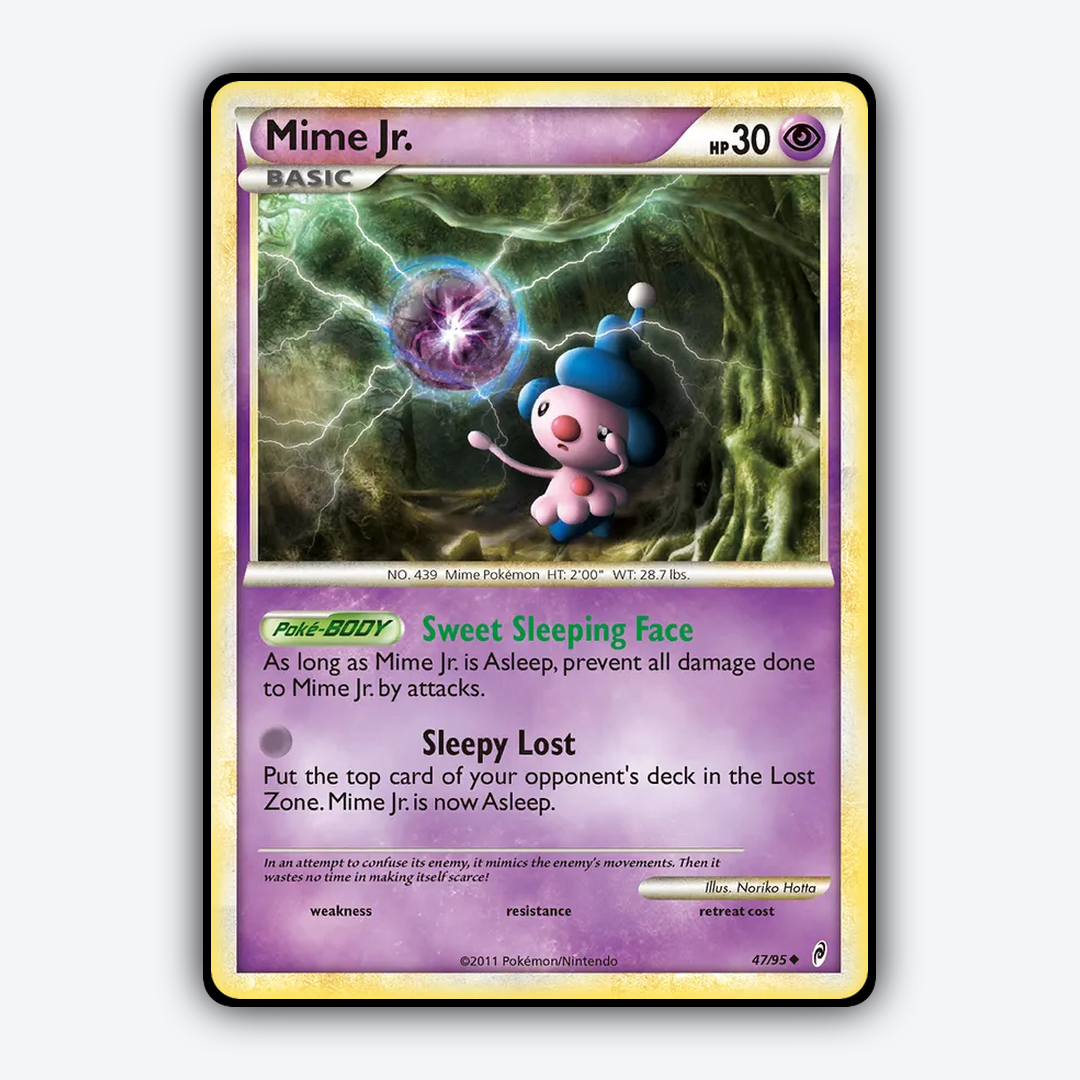 Mime Jr. 047/95 - Call of Legends Set - Card Rug