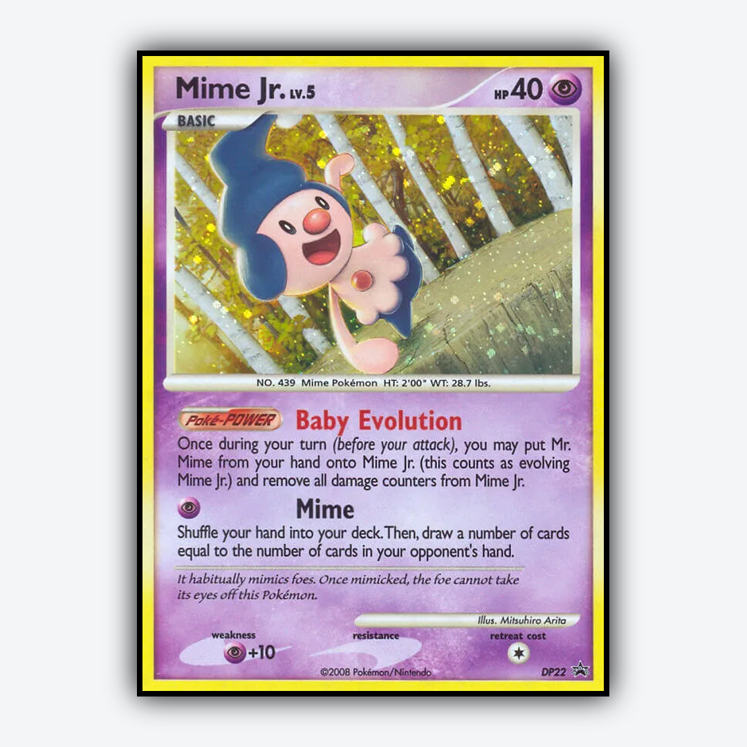 Mime Jr. DP022 - DP Black Star Promos Set - Card Rug