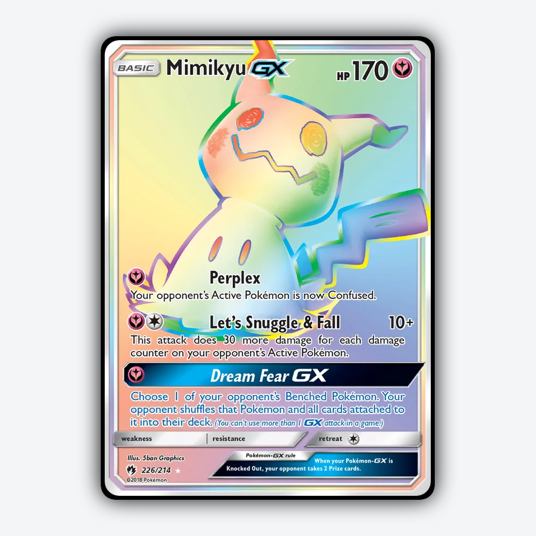 Mimikyu-GX 226/214 - Lost Thunder Set - Card Rug