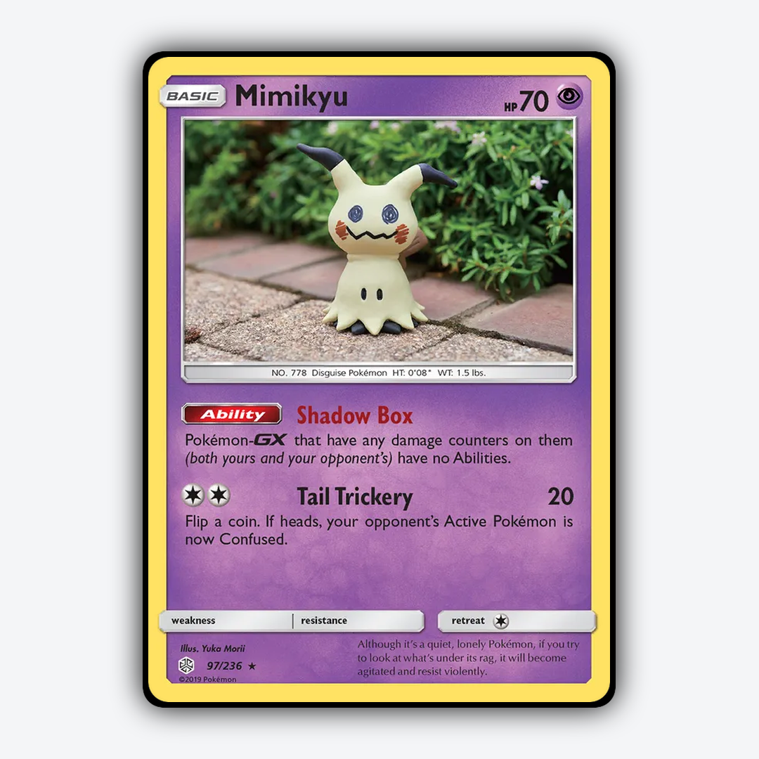 Mimikyu 097/236 - Cosmic Eclipse Set - Card Rug
