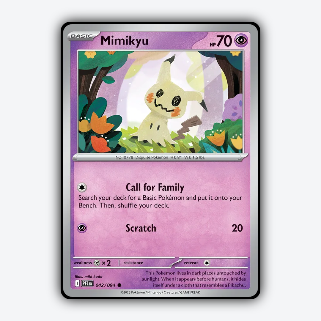 Mimikyu 042/094 - Phantasmal Flames Set - Card Rug