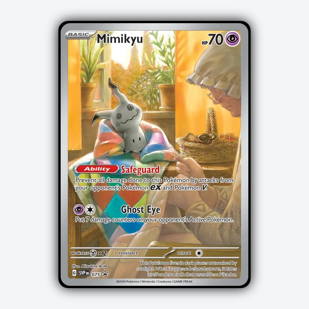 Mimikyu #75 - Scarlet & Violet Black Star Promos Set - Card Rug