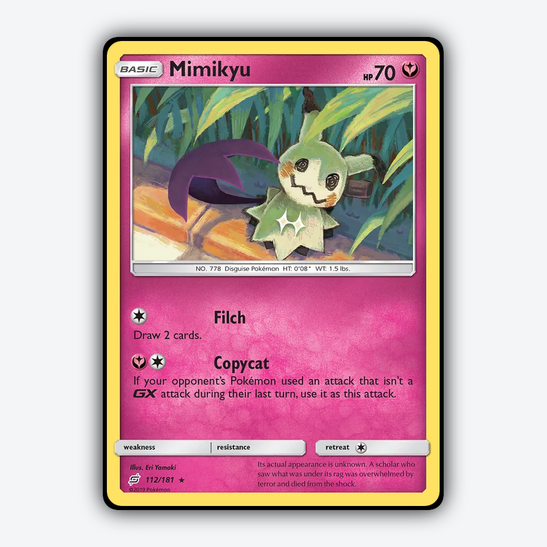 Mimikyu 112/181 - Team Up Set - Card Rug