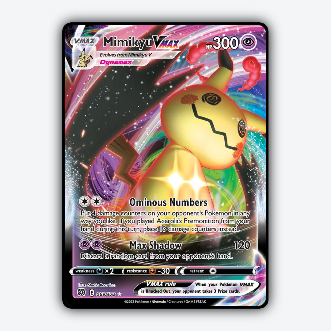 Mimikyu VMAX 069/172 - Brilliant Stars Set - Card Rug