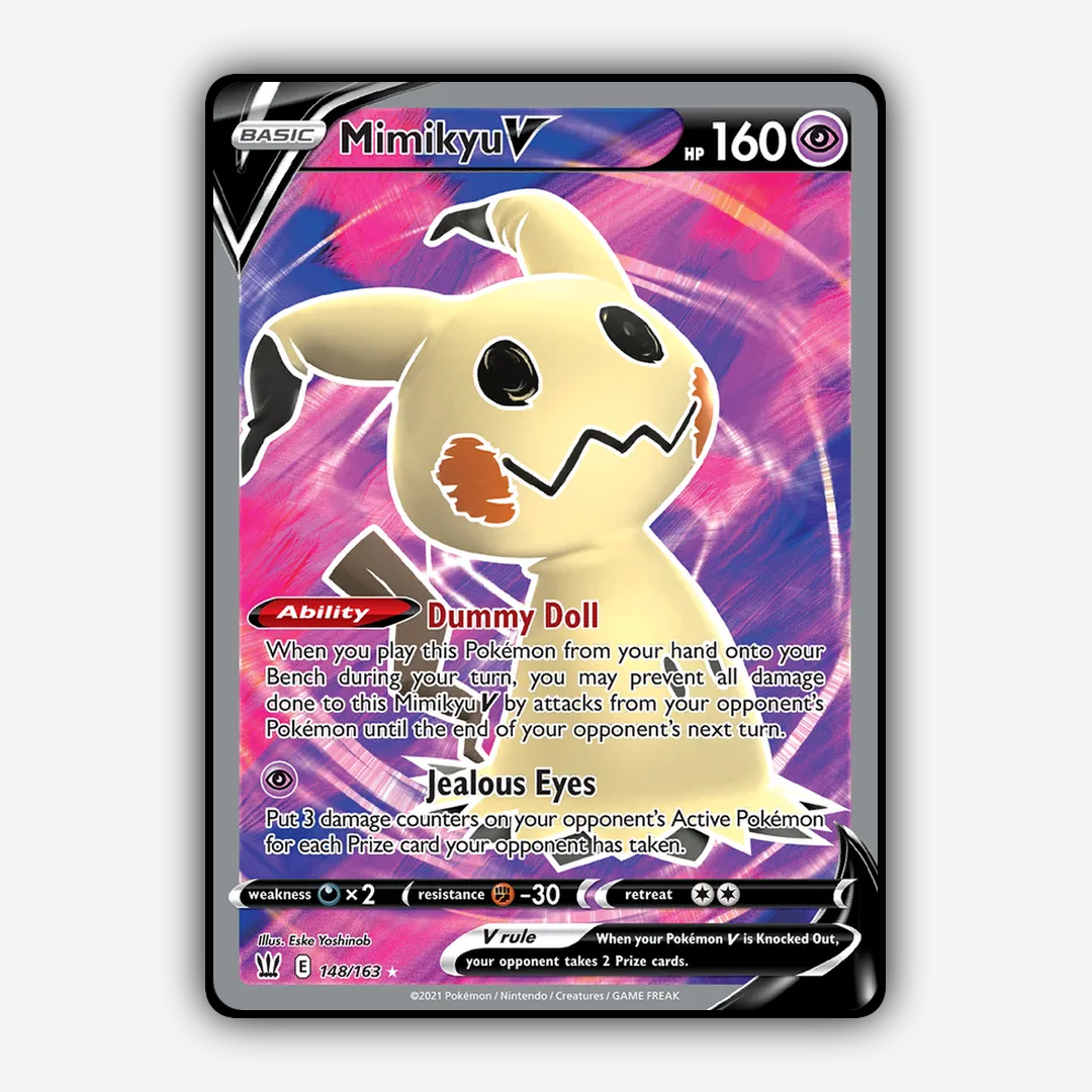 Mimikyu V 148/163 - Battle Styles Set - Card Rug