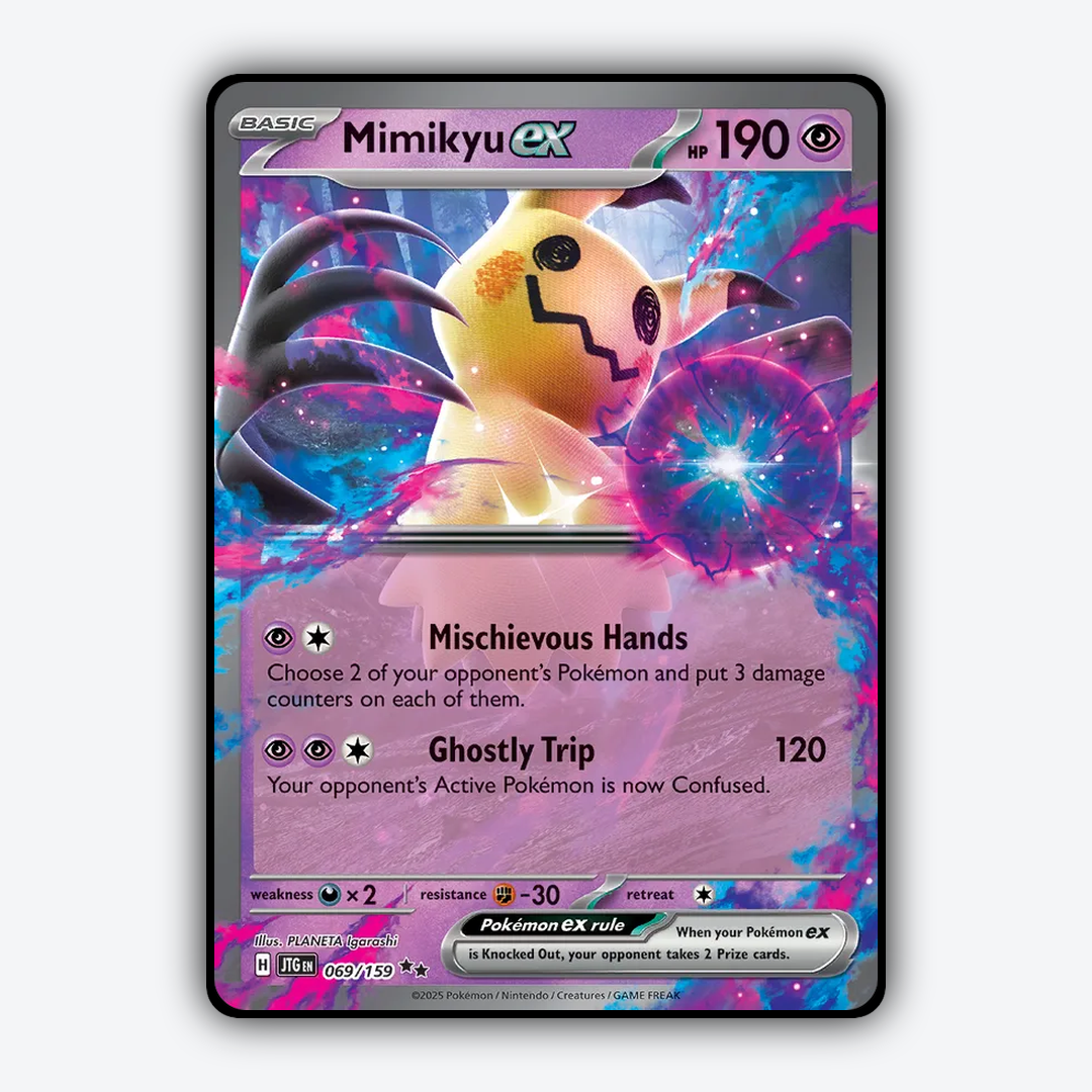 Mimikyu ex #69 - Journey Together Set - Card Rug