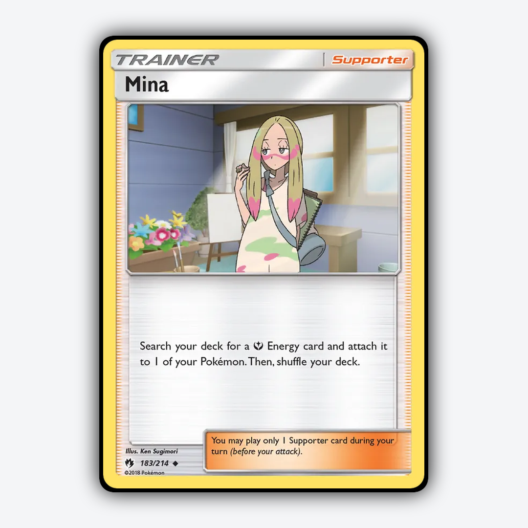 Mina 183/214 - Lost Thunder Set - Card Rug