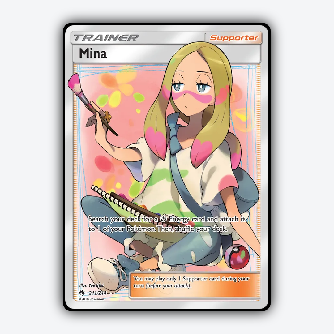 Mina 211/214 - Lost Thunder Set - Card Rug