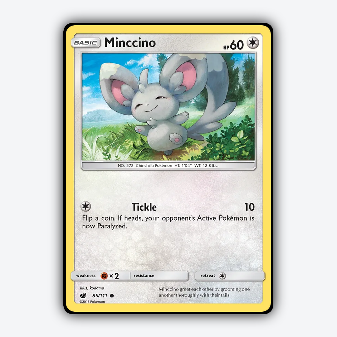 Minccino 085/111 - Crimson Invasion Set - Card Rug