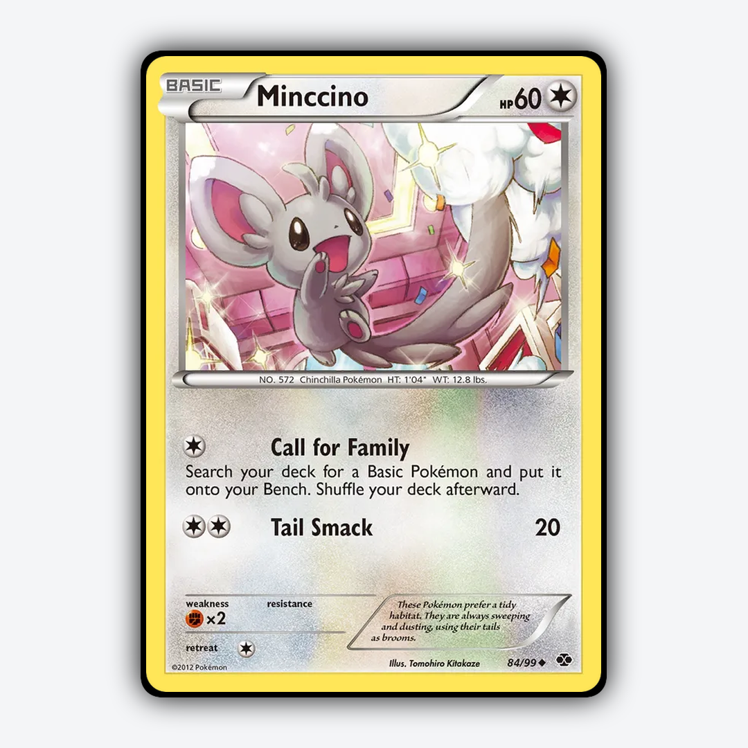 Minccino 084/99 - Next Destinies Set - Card Rug