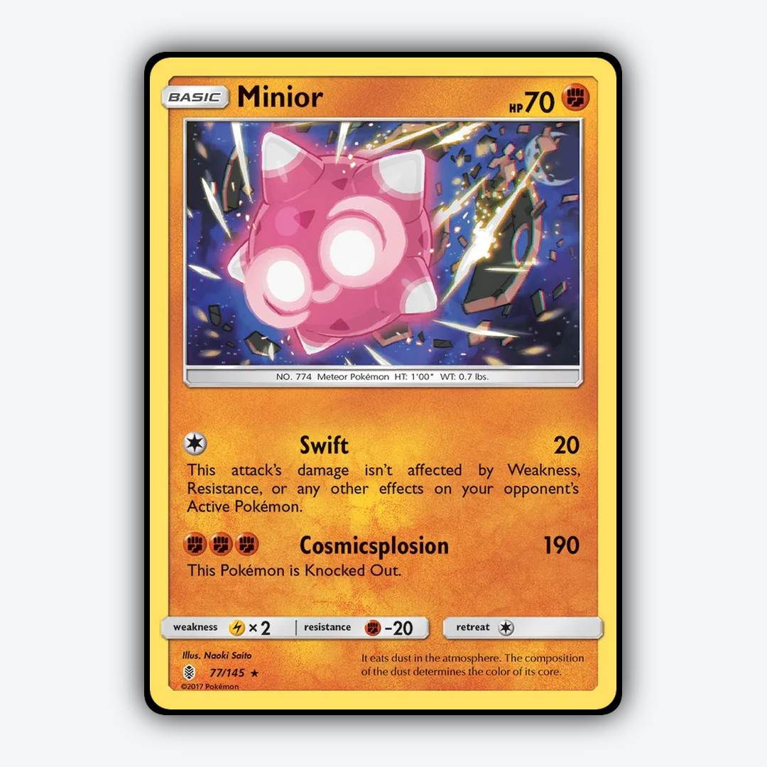 Minior 077/145 - Guardians Rising Set - Card Rug