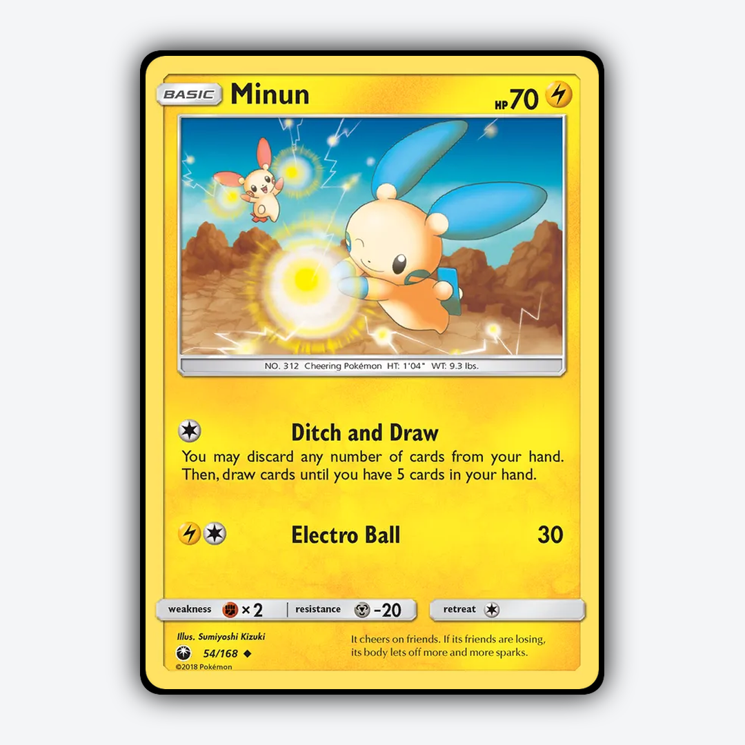 Minun 054/168 - Celestial Storm Set - Card Rug
