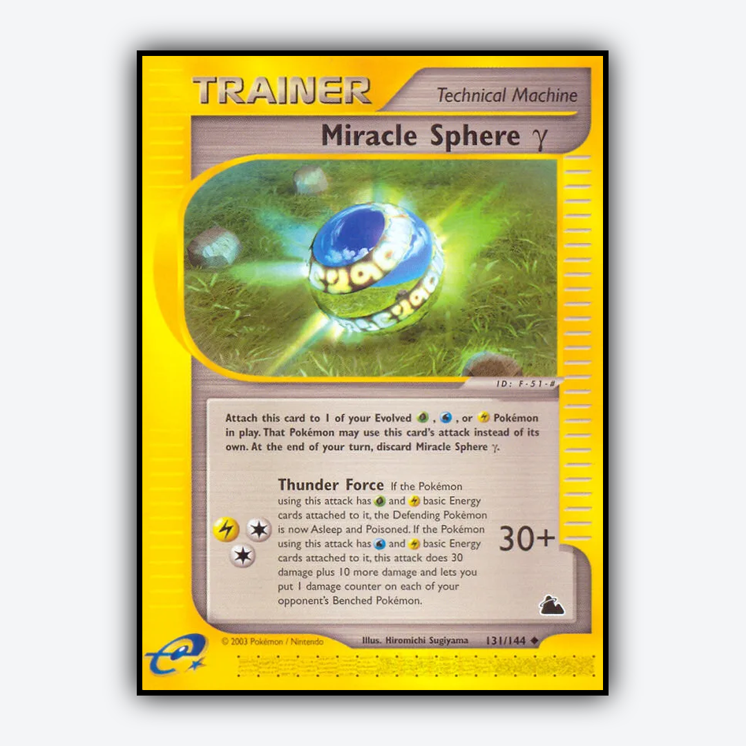 Miracle Sphere γ 131/144 - Skyridge Set - Card Rug