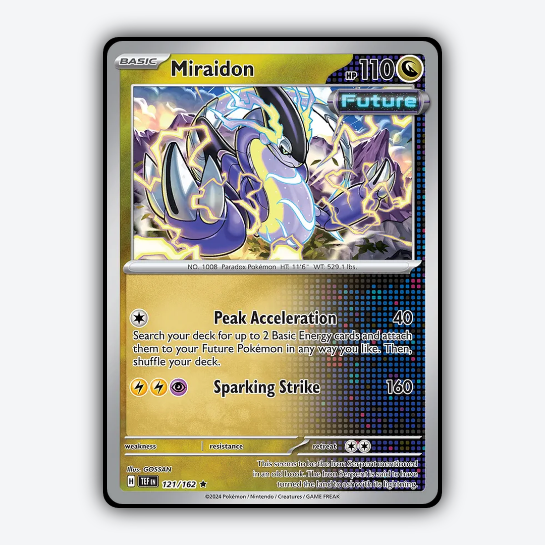 Miraidon 121/162 - Temporal Forces Set - Card Rug