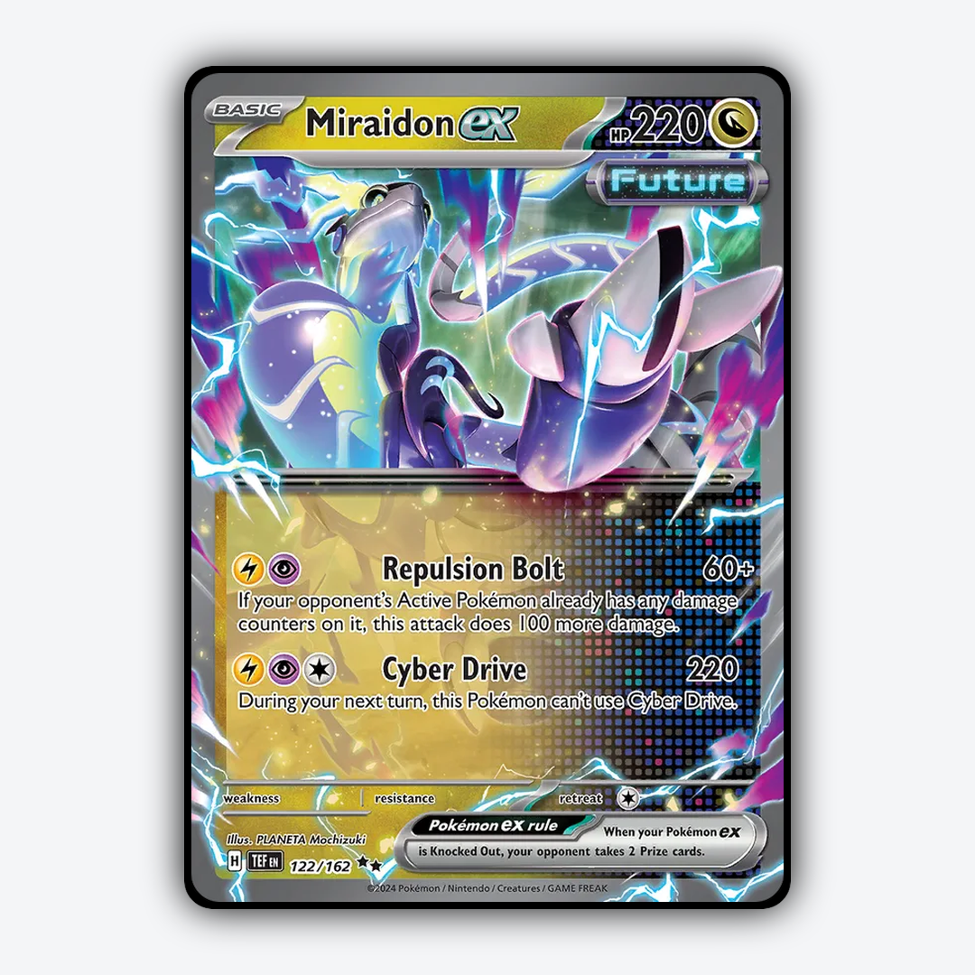 Miraidon ex 122/162 - Temporal Forces Set - Card Rug