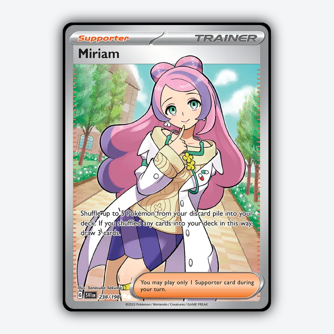 Miriam 238/198 - Scarlet & Violet Set - Card Rug