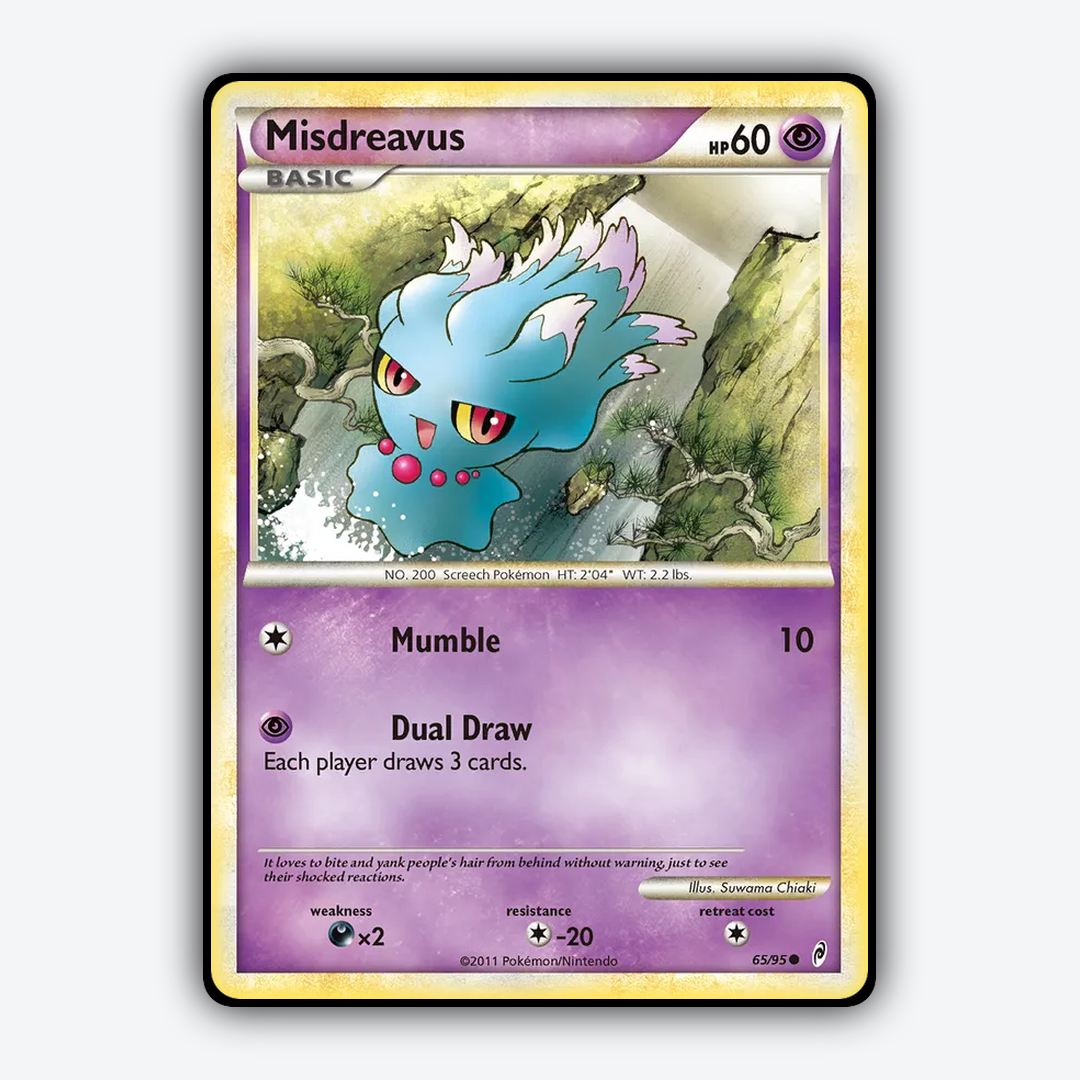 Misdreavus 065/95 - Call of Legends Set - Card Rug