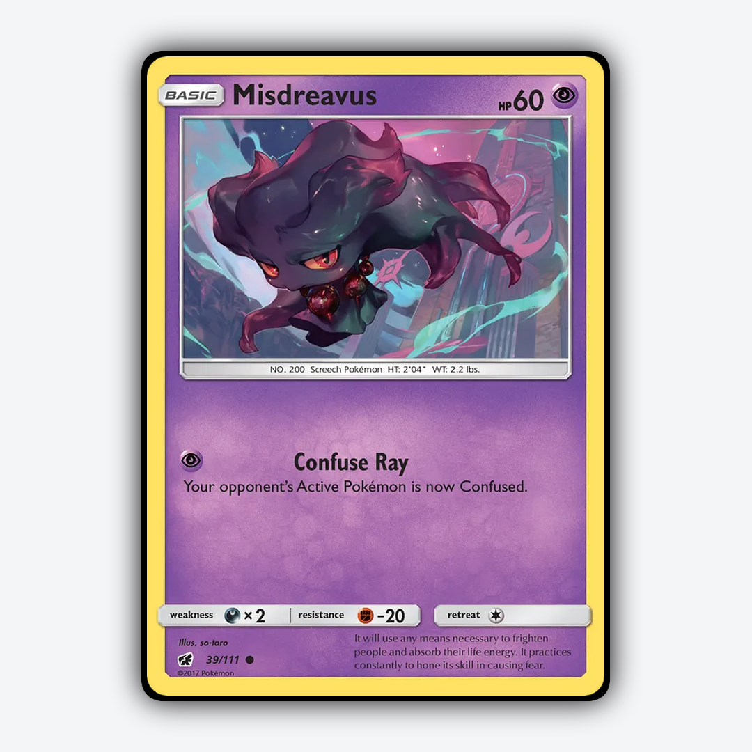 Misdreavus 039/111 - Crimson Invasion Set - Card Rug