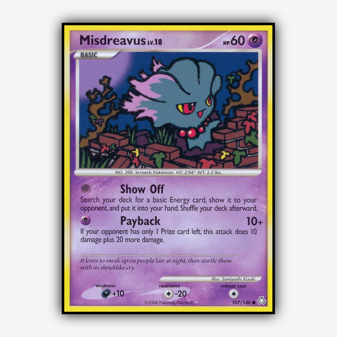 Misdreavus 107/146 - Legends Awakened Set - Card Rug