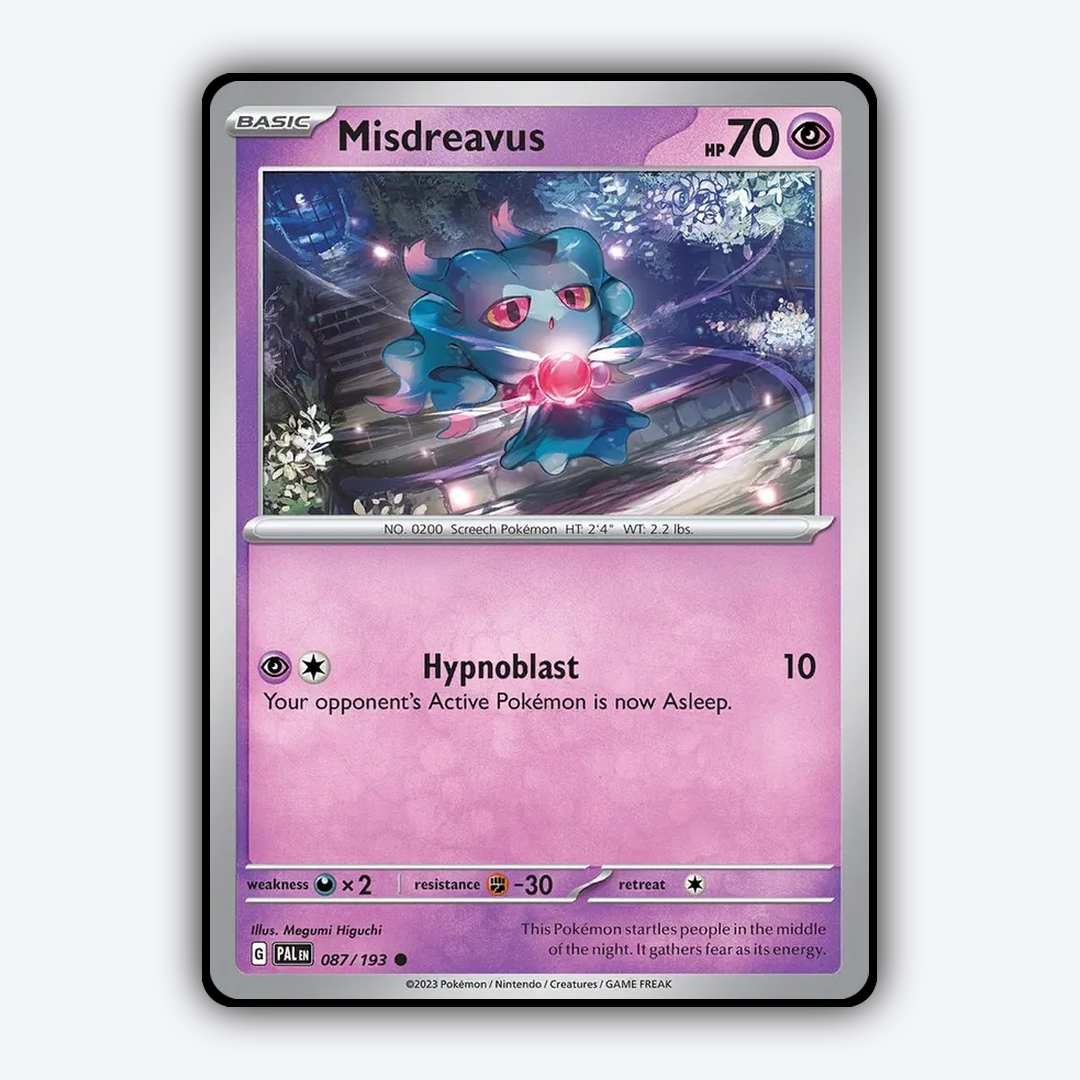 Misdreavus 087/193 - Paldea Evolved Set - Card Rug