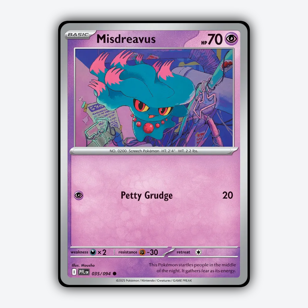 Misdreavus 035/094 - Phantasmal Flames Set - Card Rug