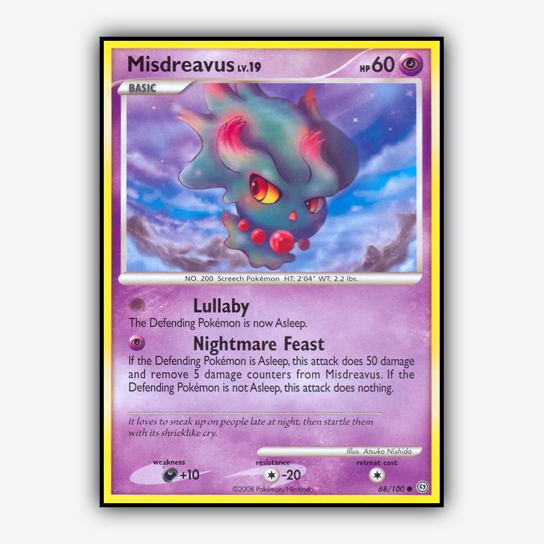 Misdreavus 068/100 - Stormfront Set - Card Rug