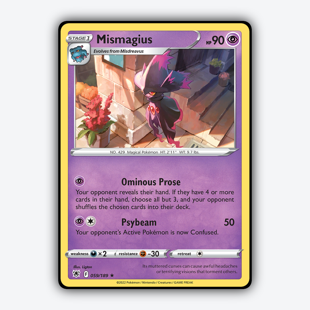 Mismagius 059/189 - Astral Radiance Set - Card Rug
