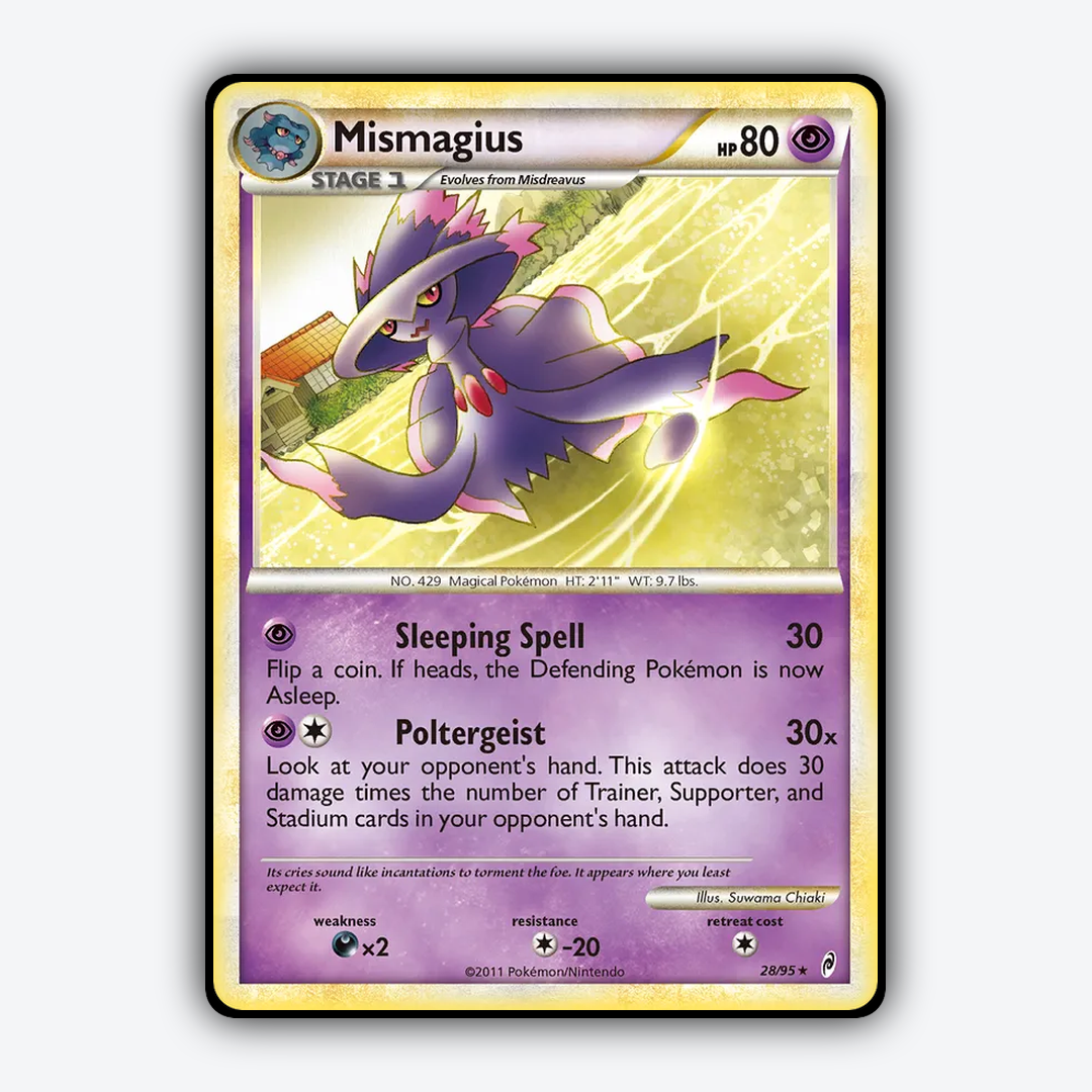 Mismagius 028/95 - Call of Legends Set - Card Rug