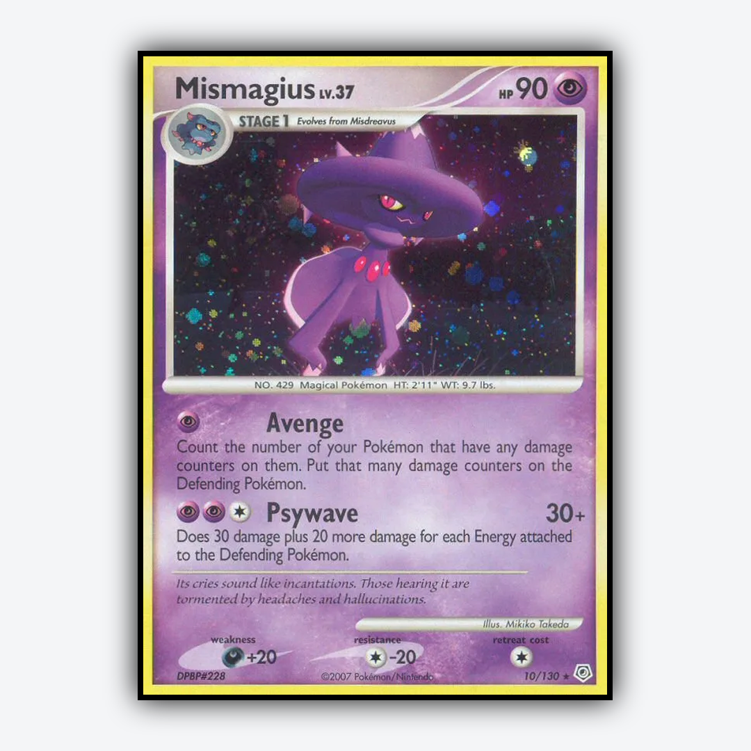 Mismagius 010/130 - Diamond & Pearl Set - Card Rug