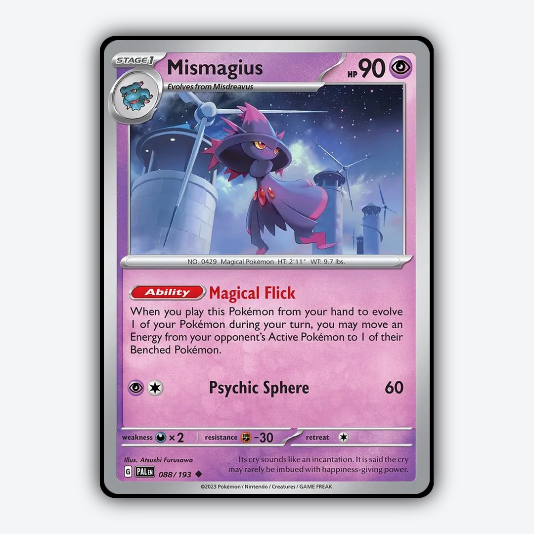 Mismagius 088/193 - Paldea Evolved Set - Card Rug