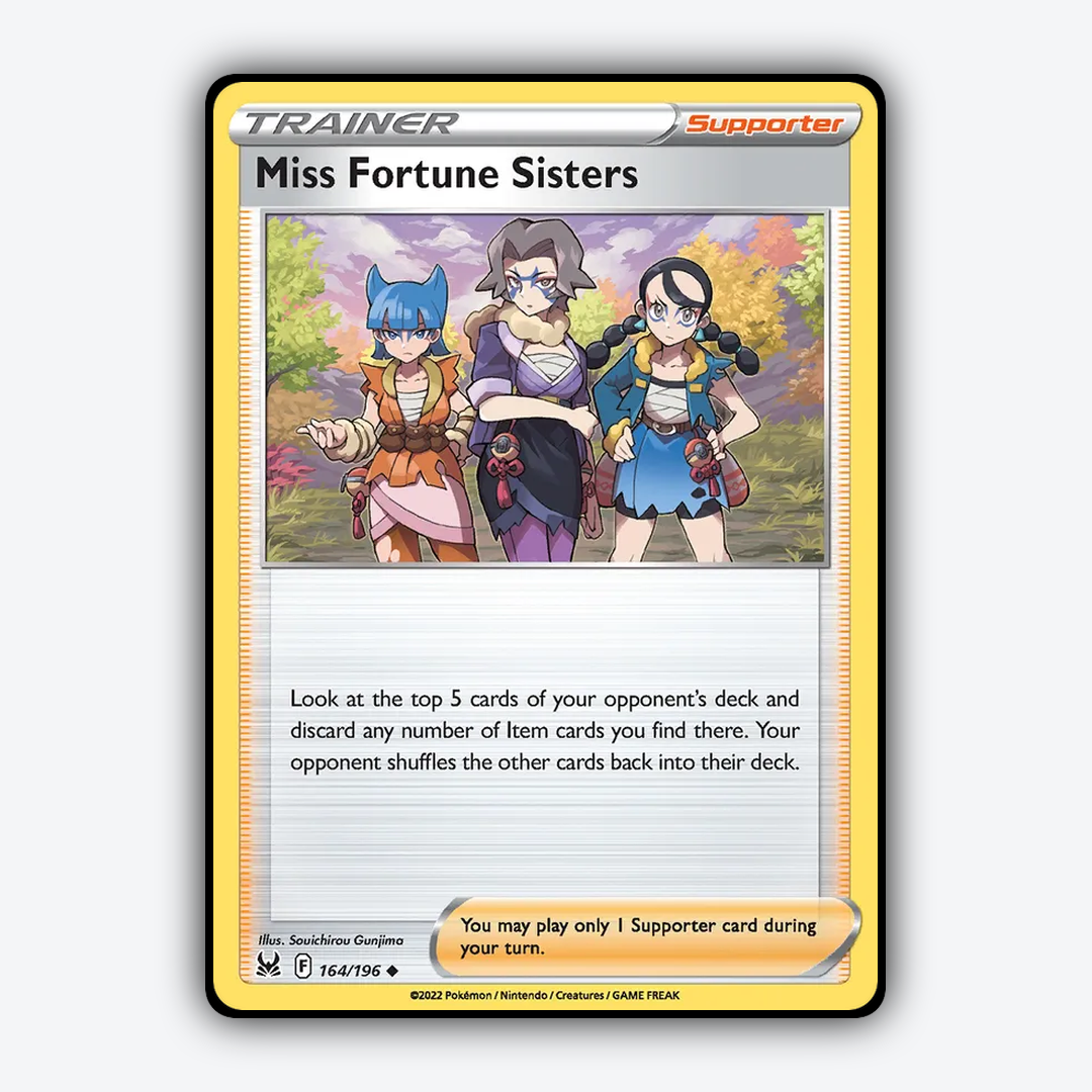 Miss Fortune Sisters 164/196 - Lost Origin Set - Card Rug