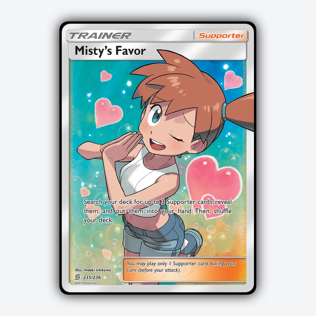 Misty's Favor 235/236 - Unified Minds Set - Card Rug