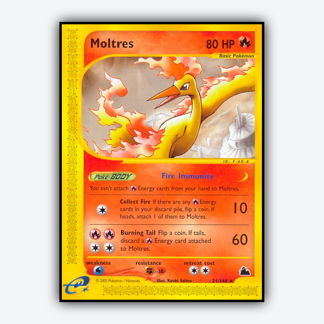 Moltres 021/144 - Skyridge Set - Card Rug